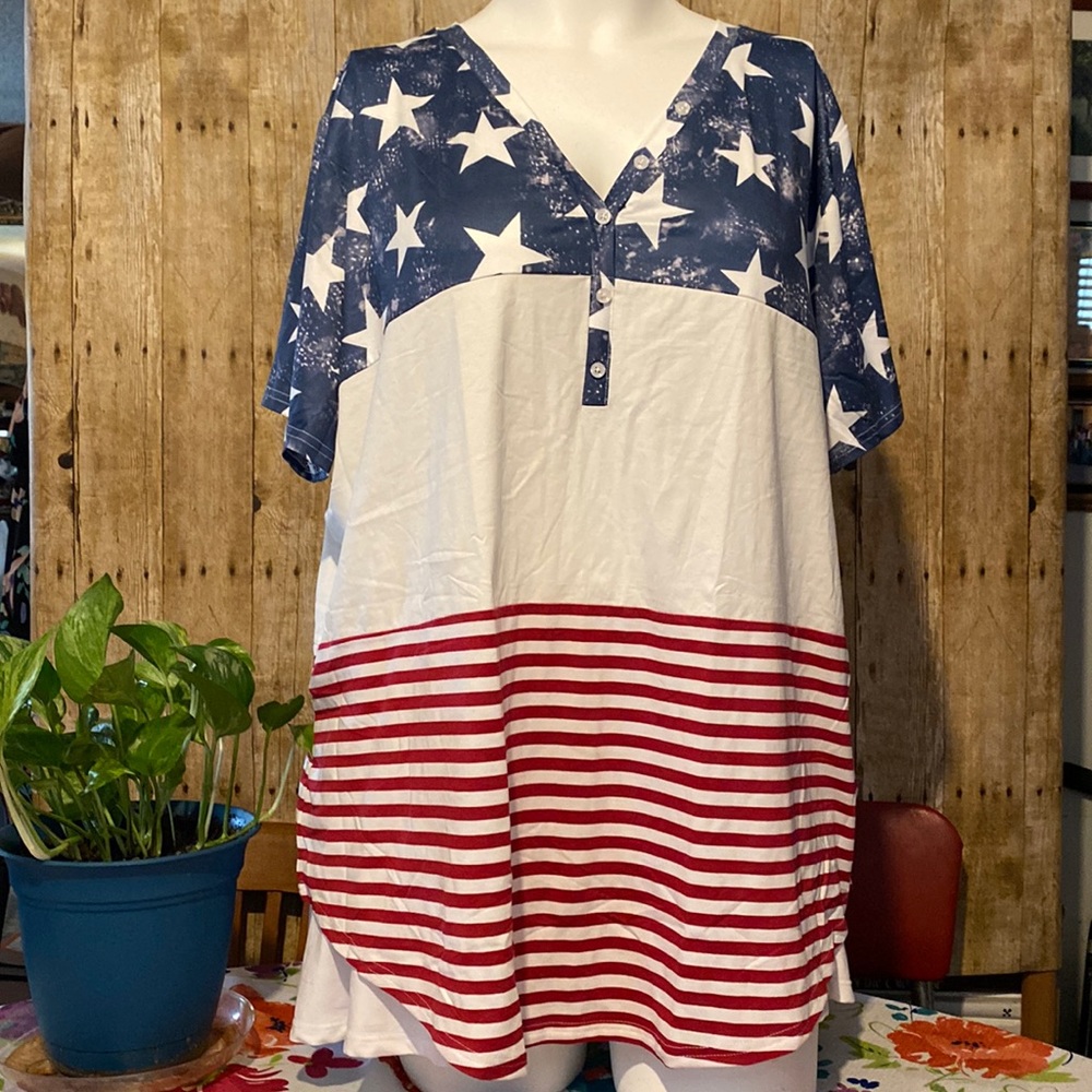 NWTS Patriotic Top